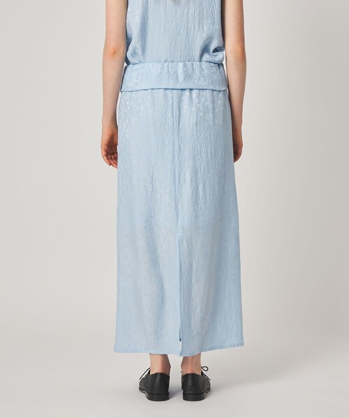 Steven Alan（スティーブンアラン）の「＜Steven Alan＞フラワー ジャガード ロング スカート（スカート・レディース・ブラック/ライトブルー・L/M/S）」の22枚目の写真