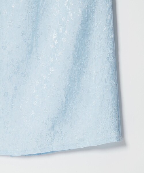 Steven Alan（スティーブンアラン）の「＜Steven Alan＞フラワー ジャガード ロング スカート（スカート・レディース・ブラック/ライトブルー・L/M/S）」の4枚目の写真