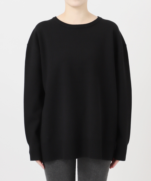 JOURNAL STANDARD relume（ジャーナルスタンダード　レリューム）の「《WEB限定追加2》ウォッシャブルミラノリブプルオーバー（ニット/セーター・レディース・ブラック・FREE）」の21枚目の写真