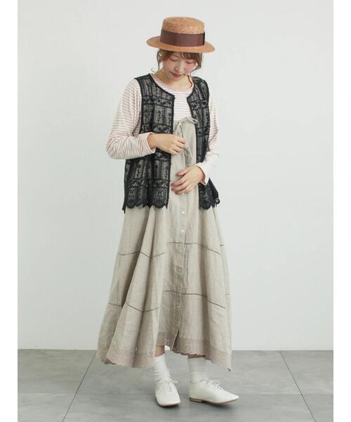 Samansa Mos2（サマンサ モスモス）の「ソフトレースアップシューズ（ドレスシューズ・レディース・ブラック/オフホワイト・XL/L/M/S）」の10枚目の写真