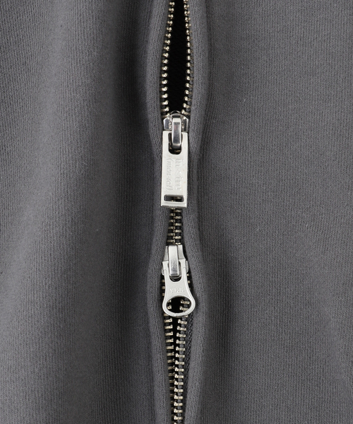 BAYCREW'S DEPO(ベイクルーズデポ)の「IN STRU(MEN-TAL) / インストルメンタル French Terry Zip-up Hoodie(パーカー・メンズ・ブラック/チャコールグレー/グレー・44/46)」の7枚目の写真