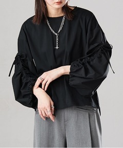 モヘアライクルーズシルエットグラデーションニット（ニット/セーター
