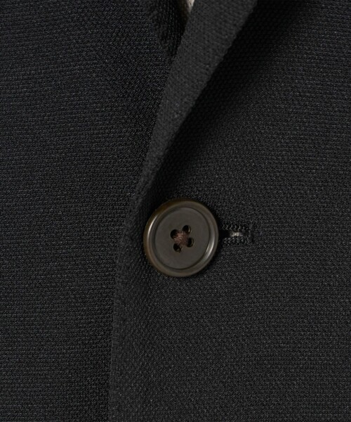 green label relaxing（グリーンレーベルリラクシング）の「ポリエステル ジャージ カノコ 2B ジャケット -ウォッシャブル・ストレッチ・吸水速乾-（テーラードジャケット・メンズ・ネイビー/ロイヤルブルー/グレー/ブラック・XL/L/M/S）」の18枚目の写真