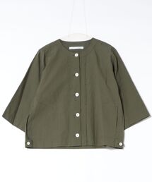 Blanc Bleu Minuit（ブランブルーミニュイ）の「超高密度タイプライター　羽織ブラウス（シャツ/ブラウス）」