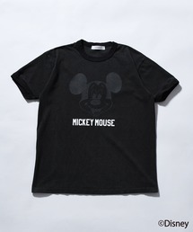 Johnbull（ジョンブル）の「MICKEY MOUSE ／ RINGER Tシャツ（Tシャツ/カットソー）」