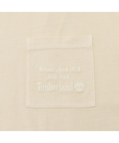 Timberland(ティンバーランド)の「ヘビーウェイト チェスト ポケット Tシャツ メンズ(Tシャツ/カットソー・メンズ・オートミール・LARGE/MEDIUM/X-LARGE/XX-LARGE)」の7枚目の写真