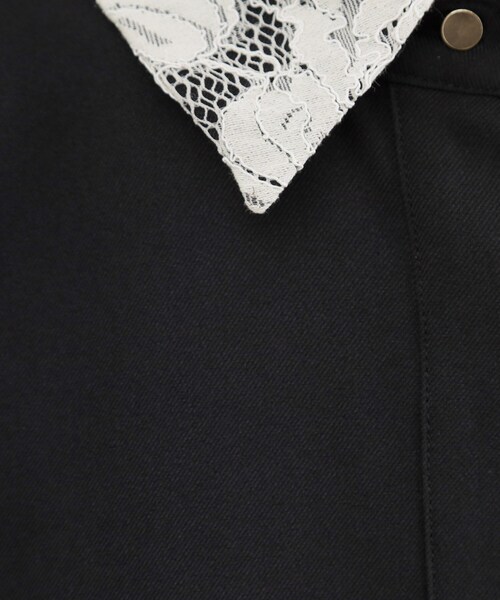 grove(グローブ)の「晴れの日にも映える、品よく華やかなシャツワンピース(ワンピース・レディース・ネイビー/グレー/ブラック・05/04/03/02/01)」の20枚目の写真