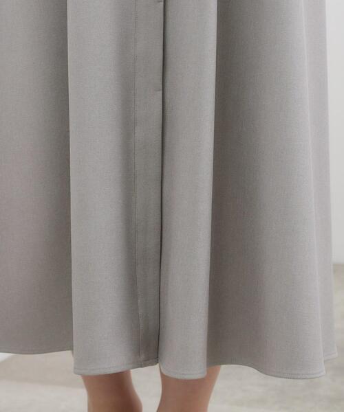 grove(グローブ)の「晴れの日にも映える、品よく華やかなシャツワンピース(ワンピース・レディース・ネイビー/グレー/ブラック・05/04/03/02/01)」の4枚目の写真