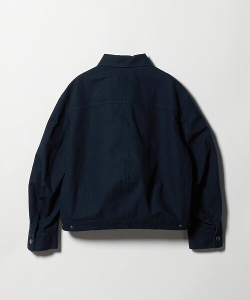 BEAUTY&YOUTH UNITED ARROWS（ビューティーアンドユースユナイテッドアローズ）の「コットン メタルモチーフ ブルゾン（その他アウター・レディース・ネイビー/オリーブ・FREE）」の6枚目の写真