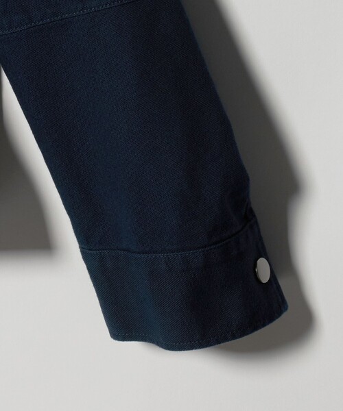 BEAUTY&YOUTH UNITED ARROWS（ビューティーアンドユースユナイテッドアローズ）の「コットン メタルモチーフ ブルゾン（その他アウター・レディース・ネイビー/オリーブ・FREE）」の8枚目の写真