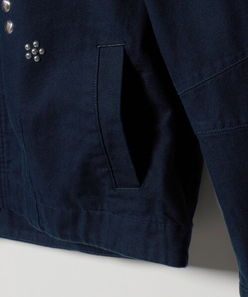 BEAUTY&YOUTH UNITED ARROWS（ビューティーアンドユースユナイテッドアローズ）の「コットン メタルモチーフ ブルゾン（その他アウター・レディース・ネイビー/オリーブ・FREE）」の9枚目の写真