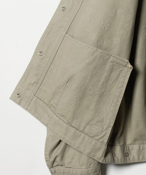 BEAUTY&YOUTH UNITED ARROWS（ビューティーアンドユースユナイテッドアローズ）の「コットン メタルモチーフ ブルゾン（その他アウター・レディース・ネイビー/オリーブ・FREE）」の17枚目の写真