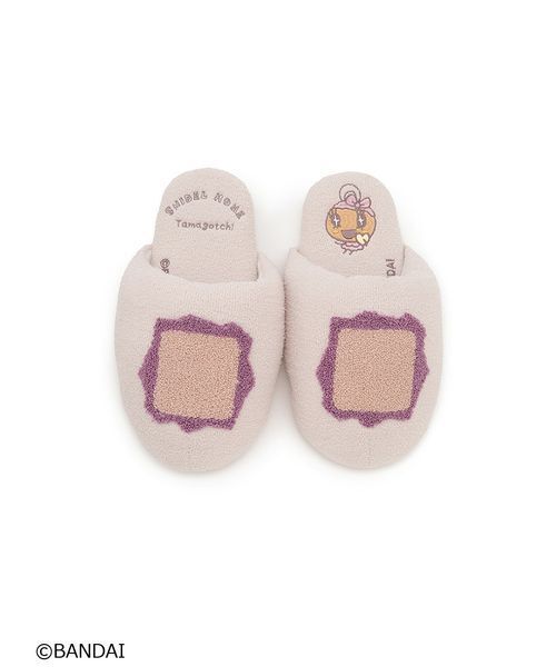 SNIDEL HOME（スナイデルホーム）の「【たまごっち】ニットルームシューズ（ルームシューズ/スリッパ・レディース・ピンク系その他/ラベンダー/オフホワイト/グリーン/ライトブルー・F）」の5枚目の写真