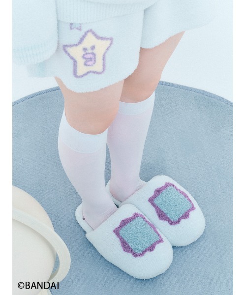 SNIDEL HOME（スナイデルホーム）の「【たまごっち】ニットルームシューズ（ルームシューズ/スリッパ・レディース・ピンク系その他/ラベンダー/オフホワイト/グリーン/ライトブルー・F）」の6枚目の写真