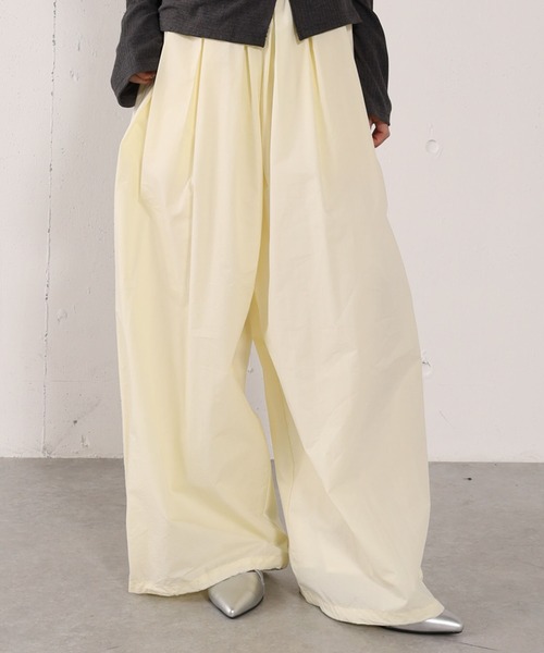 archives（アルシーヴ）の「コットンライクカーゴＰＴ（カーゴパンツ・レディース・ピンク/アイボリー/オリーブ・MEDIUM）」の17枚目の写真