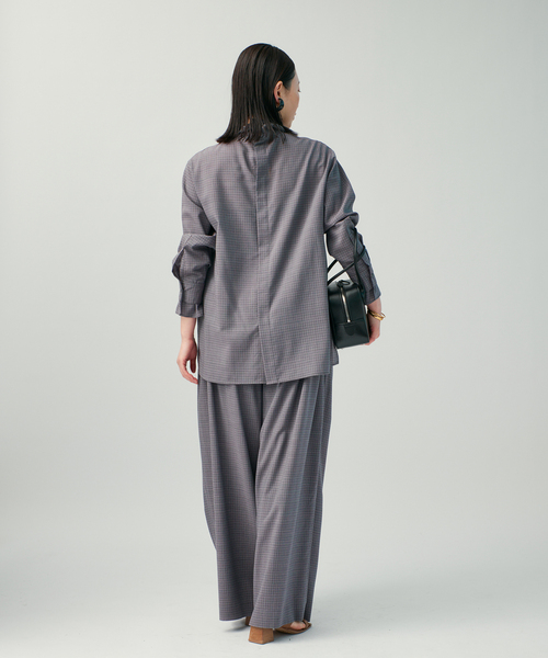 VERMEIL par iena(ヴェルメイユパーイエナ)の「Check イージーパンツ(その他パンツ・レディース・その他1・36/38)」の3枚目の写真