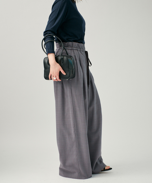 VERMEIL par iena(ヴェルメイユパーイエナ)の「Check イージーパンツ(その他パンツ・レディース・その他1・36/38)」の9枚目の写真