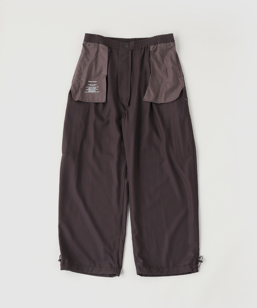 Product Twelve（プロダクトトゥエルブ）の「Product Twelve（プロダクトトゥエルブ）Techno Wool Utility パンツ（その他パンツ・メンズ・ブラウン・2/1/3）」の6枚目の写真
