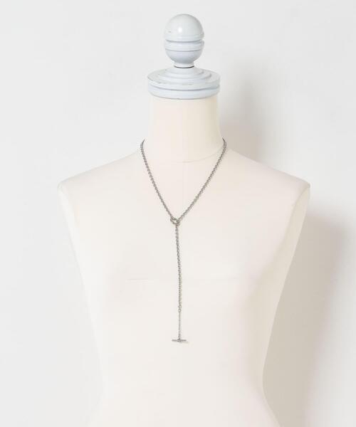 URBAN RESEARCH Sonny Label（アーバンリサーチサニーレーベル）の「ステンレスラリエットチェーンネックレス（ネックレス・レディース・ゴールド/シルバー・ONE）」の5枚目の写真