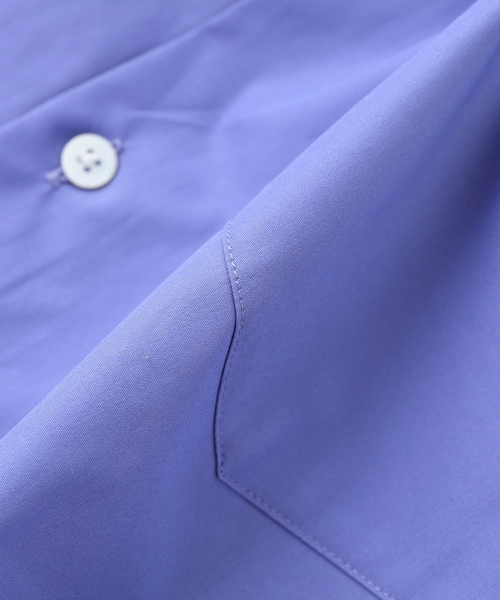ATON(エイトン)の「ATON(エイトン)SUVIN BROAD STANDARD SHIRT(シャツ/ブラウス・メンズ・ホワイト/ブルー系その他・6/4/2)」の6枚目の写真