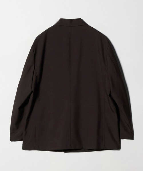 green label relaxing（グリーンレーベルリラクシング）の「TW オックス ダブル ブレザー ジャケット（テーラードジャケット・メンズ・ネイビー/ダークブラウン・M/L/XL/S）」の5枚目の写真