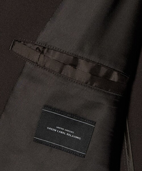 green label relaxing（グリーンレーベルリラクシング）の「TW オックス ダブル ブレザー ジャケット（テーラードジャケット・メンズ・ネイビー/ダークブラウン・M/L/XL/S）」の11枚目の写真