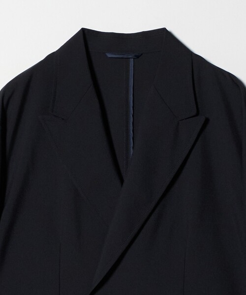 green label relaxing（グリーンレーベルリラクシング）の「TW オックス ダブル ブレザー ジャケット（テーラードジャケット・メンズ・ネイビー/ダークブラウン・M/L/XL/S）」の14枚目の写真