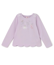 バレリーナロゴ　長袖Tシャツ
