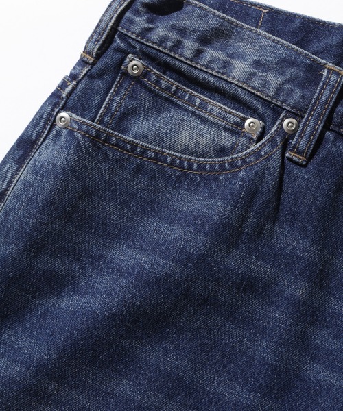 XLARGE（エクストララージ）の「OLD ENGLISH BAGGY DENIM PANTS（デニムパンツ・メンズ・ブラック/インディゴブルー・30inch/32inch/34inch/36inch）」の13枚目の写真