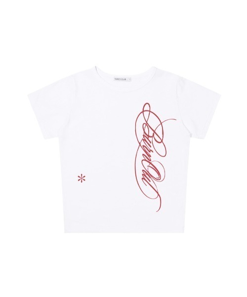 FANCY CLUB(ファンシークラブ)の「A'GEM/9 × .kom 『FANCY CLUB/ファンシークラブ』 BURNING LEAF TEE/バーニングリーフTシャツ(Tシャツ/カットソー・レディース・ホワイト/ブラック・FREE)」の20枚目の写真