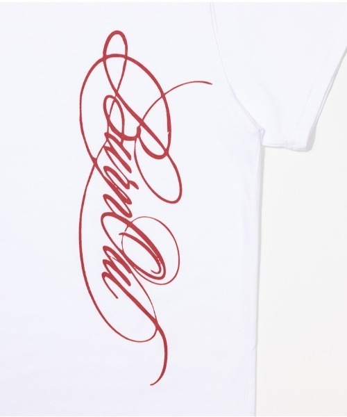 FANCY CLUB(ファンシークラブ)の「A'GEM/9 × .kom 『FANCY CLUB/ファンシークラブ』 BURNING LEAF TEE/バーニングリーフTシャツ(Tシャツ/カットソー・レディース・ホワイト/ブラック・FREE)」の17枚目の写真