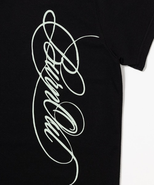 FANCY CLUB(ファンシークラブ)の「A'GEM/9 × .kom 『FANCY CLUB/ファンシークラブ』 BURNING LEAF TEE/バーニングリーフTシャツ(Tシャツ/カットソー・レディース・ホワイト/ブラック・FREE)」の21枚目の写真