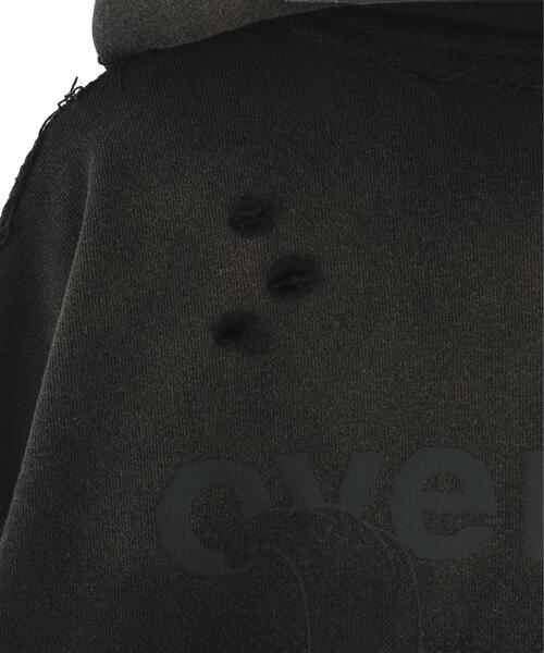 over print(オーバープリント)の「overprint/オーバープリント/SHADOW Hoodie C(パーカー・レディース・ピンク/ブラック・S/L/M)」の11枚目の写真
