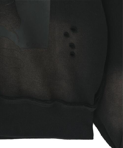 over print(オーバープリント)の「overprint/オーバープリント/SHADOW Hoodie C(パーカー・レディース・ピンク/ブラック・S/L/M)」の12枚目の写真