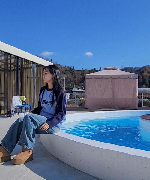 AMESWORLDWIDE(アメスワールドワイド)の「BASIC RAGLAN PULLOVER KNIT BLUE(ニット/セーター・メンズ・その他・LARGE/MEDIUM/SMALL)」の10枚目の写真
