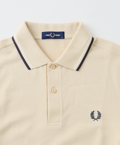 FRED PERRY(フレッドペリー)の「FRED PERRY / フレッドペリー The Fred Perry Shirt - M3600(ポロシャツ・メンズ・チャコールグレー/ベージュ系その他/グリーン/サックスブルー/カーキ・MEDIUM/LARGE)」の10枚目の写真