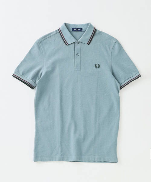 FRED PERRY(フレッドペリー)の「FRED PERRY / フレッドペリー The Fred Perry Shirt - M3600(ポロシャツ・メンズ・チャコールグレー/ベージュ系その他/グリーン/サックスブルー/カーキ・MEDIUM/LARGE)」の17枚目の写真