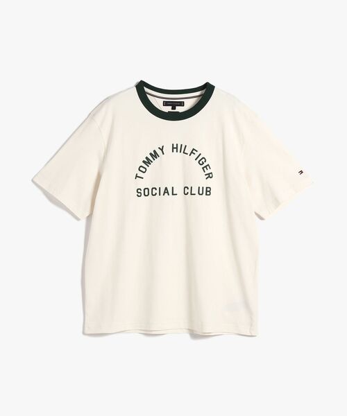 TOMMY HILFIGER(トミーヒルフィガー)の「カントリークラブリンガーTシャツ(Tシャツ/カットソー・メンズ・ブルー/ホワイト・LARGE/MEDIUM/X-LARGE/SMALL)」の6枚目の写真