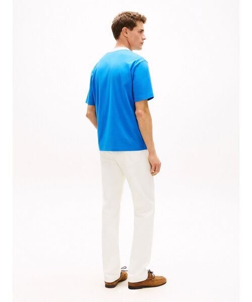 TOMMY HILFIGER(トミーヒルフィガー)の「カントリークラブリンガーTシャツ(Tシャツ/カットソー・メンズ・ブルー/ホワイト・LARGE/MEDIUM/X-LARGE/SMALL)」の10枚目の写真