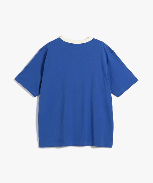TOMMY HILFIGER(トミーヒルフィガー)の「カントリークラブリンガーTシャツ(Tシャツ/カットソー・メンズ・ブルー/ホワイト・LARGE/MEDIUM/X-LARGE/SMALL)」の12枚目の写真