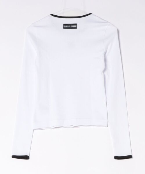 MOON LOGO BICOLOR JERSEY LS T- WTO446ACJER0008（Tシャツ/カットソー
