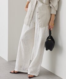 RIVE DROITE | 【トレンド感抜群】シフリ刺繍パンツ(その他パンツ)