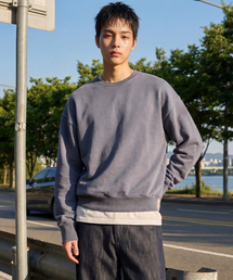BALLUTE（バリュート）の「VINTAGE LONG-RIP SWEAT SHIRTS (NAVY PIGMENT)（スウェット）」