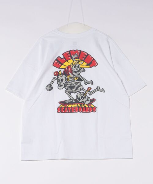 ELEMENT(エレメント)の「ELEMENT/エレメント 半袖 Tシャツ TIMBER 3 2ND SS BG021230(Tシャツ/カットソー・メンズ・ブラック/ホワイト/ライトブルー・XL/L/M)」の4枚目の写真
