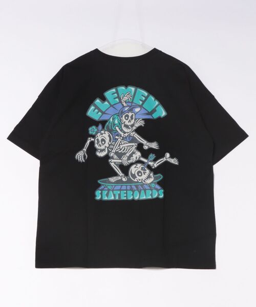 ELEMENT(エレメント)の「ELEMENT/エレメント 半袖 Tシャツ TIMBER 3 2ND SS BG021230(Tシャツ/カットソー・メンズ・ブラック/ホワイト/ライトブルー・XL/L/M)」の5枚目の写真