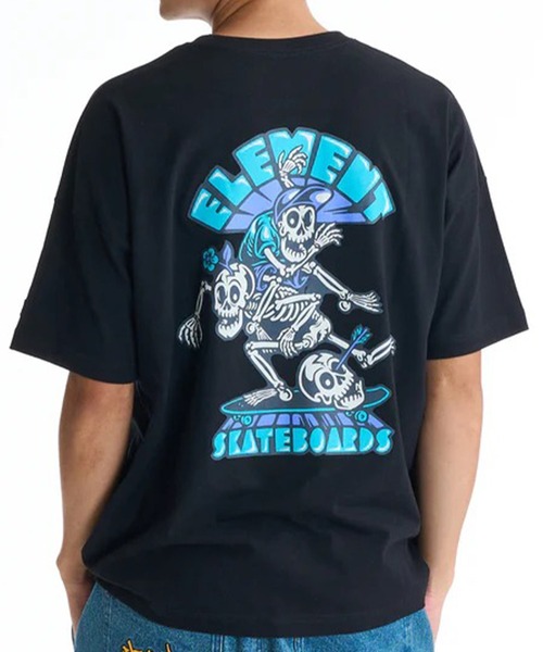 ELEMENT(エレメント)の「ELEMENT/エレメント 半袖 Tシャツ TIMBER 3 2ND SS BG021230(Tシャツ/カットソー・メンズ・ブラック/ホワイト/ライトブルー・XL/L/M)」の1枚目の写真