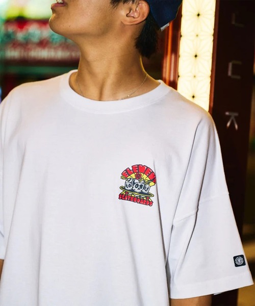ELEMENT(エレメント)の「ELEMENT/エレメント 半袖 Tシャツ TIMBER 3 2ND SS BG021230(Tシャツ/カットソー・メンズ・ブラック/ホワイト/ライトブルー・XL/L/M)」の12枚目の写真
