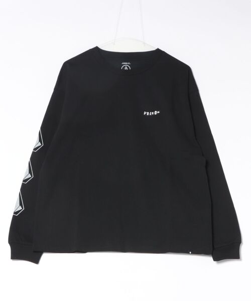 VOLCOM（ボルコム）の「VOLCOM PISTOL STONE LS TEE（Tシャツ/カットソー・メンズ・ライトグレー/ブラック・M/L）」の10枚目の写真