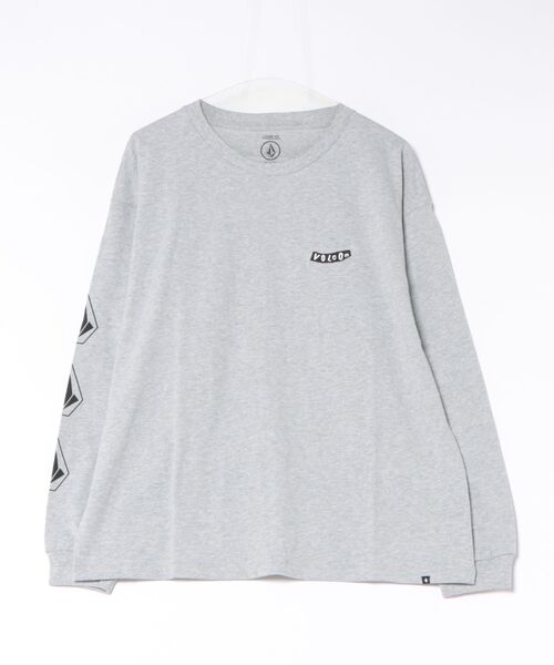VOLCOM（ボルコム）の「VOLCOM PISTOL STONE LS TEE（Tシャツ/カットソー・メンズ・ライトグレー/ブラック・M/L）」の11枚目の写真
