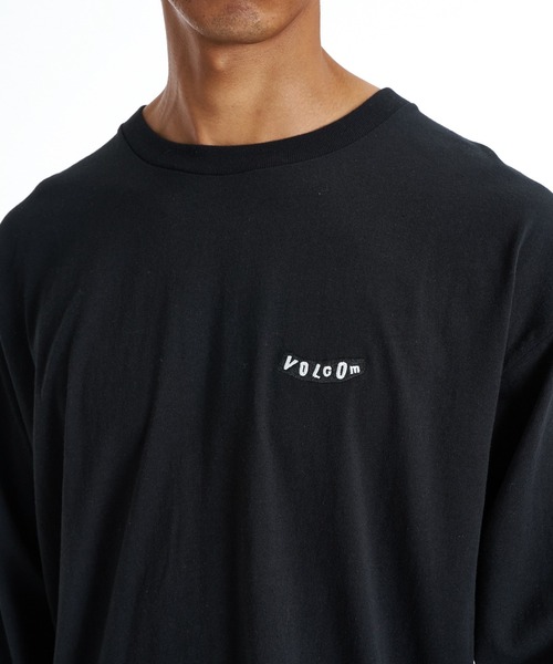 VOLCOM（ボルコム）の「VOLCOM PISTOL STONE LS TEE（Tシャツ/カットソー・メンズ・ライトグレー/ブラック・M/L）」の6枚目の写真